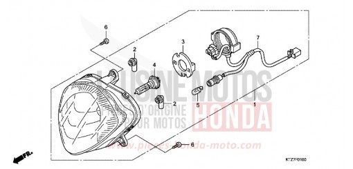 PROJECTEUR PES1258 de 2008